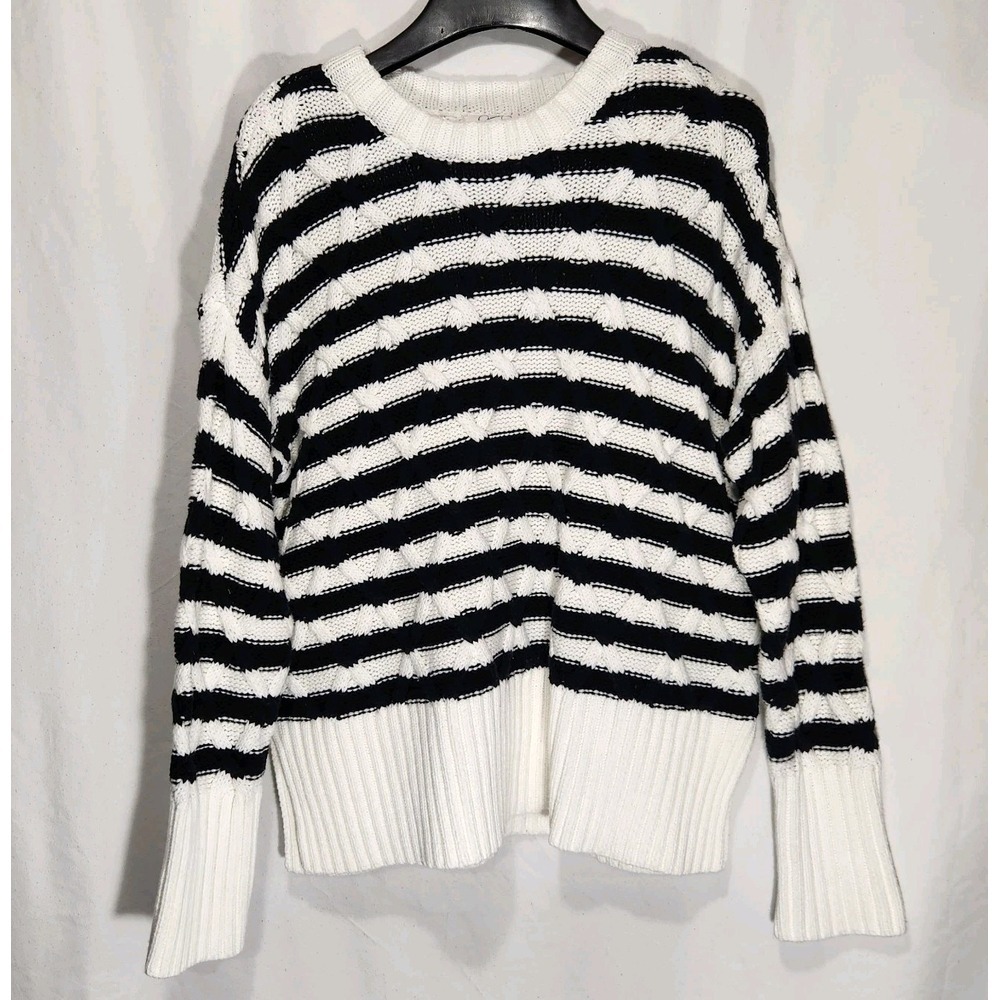 Jessica‎ Simpson Womens Sweater Combo Black White